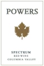 Powers Spectrum Red 2015 Front Label