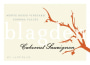 Blagden Wines Cabernet Sauvignon 2008  Front Label