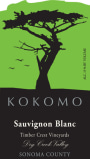 Kokomo Timber Crest Vineyard Sauvignon Blanc 2015  Front Label