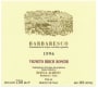 Albino Rocca Barbaresco Ronchi 1996  Front Label