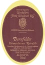 Weingut Fritz Windisch Heimersheimer Rotenfels Dornfelder 2017  Front Label