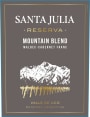 Santa Julia Reserva Mountain Blend 2019  Front Label