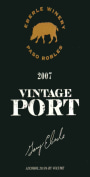 Eberle Vintage Port 2007  Front Label