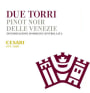 Cesari Delle Venezie Due Torri Pinot Noir 2016  Front Label