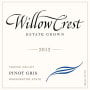 Willow Crest Pinot Gris 2012 Front Label