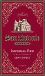 San Antonio Imperial Red Front Label