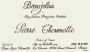 Pierre-Marie Chermette Beaujolais 2015  Front Label