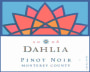 Dahlia Pinot Noir 2008  Front Label