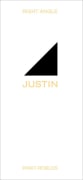 Justin Right Angle Red 2013  Front Label