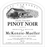 McKenzie-Mueller Vineyards & Winery Pinot Noir 2002  Front Label