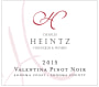 Charles Heintz Valentina Pinot Noir 2015  Front Label