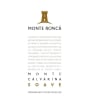Monte Ronca Soave Monte Calvarina 2016  Front Label