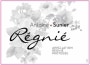 Antoine Sunier Regnie Gamay 2016  Front Label