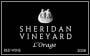 Sheridan Vineyard L'Orage 2008  Front Label