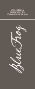 Blue Frog Winery Napa Valley Cabernet Sauvignon 2013  Front Label