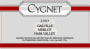 Swanson CYGNET Merlot 2007  Front Label