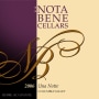 Nota Bene Cellars Una Notte Proprietary 2006  Front Label