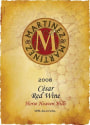 Martinez & Martinez Winery Cesar 2008 Front Label