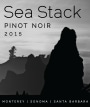 Sea Stack Monterey Sonoma Santa Barbara Pinot Noir 2015 Front Label