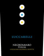 Luccarelli Negroamaro 2016  Front Label