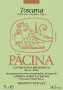 Pacina Società Agricola Semplice Toscana 2011  Front Label