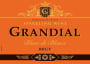 Les Caves de Landiras Grandial Blanc de Blancs Brut Front Label