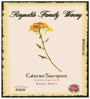 Reynolds Family Winery Estate Select Cabernet Sauvignon 1999  Front Label