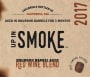 Up In Smoke Bourbon Barrel Aged Red Wine Blend 2017  Front Label
