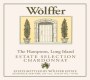 Wolffer Estate Selection Chardonnay 2001 Front Label