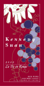 Woodhouse Family Cellars Kennedy Shah La Vie en Rouge 2012  Front Label