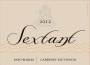 Sextant Cabernet Sauvignon 2012  Front Label