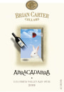 Brian Carter Cellars Abracadabra Red 2008 Front Label