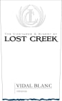Lost Creek Winery and Vineyards Vidal Blanc 2014  Front Label