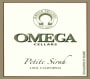 Omega Vineyards and Winery Petite Sirah 2013 Front Label