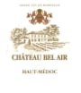 Chateau Bel Air Haut-Medoc 2018  Front Label