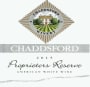 Chaddsford Winery Proprietors Reserve Red 2015  Front Label