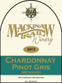 Mackinaw Trail Winery Chardonnay Pinot Gris 2013  Front Label