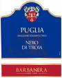 Barbanera Nero di Troia 2015  Front Label