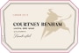 Courtney Benham Lucca Red 2015 Front Label