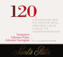 Santa Rita 120 CCC Cabernet Franc Carmenere Cabernet Sauvignon 2012  Front Label