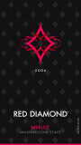 Red Diamond Merlot 2006  Front Label