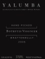 Yalumba Hand Picked Botrytis Viognier 2006  Front Label