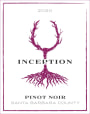 Inception Wines Pinot Noir 2020  Front Label