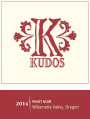 Kudos Willamette Valley Pinot Noir 2014 Front Label