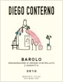 Diego Conterno Barolo 2015  Front Label