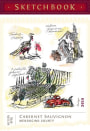 Sketchbook Mendocino County Cabernet Sauvignon 2016  Front Label