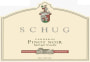 Schug Heritage Reserve Pinot Noir 2000 Front Label