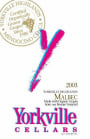 Yorkville Cellars Rennie Vineyard Malbec 2003 Front Label