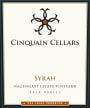 Cinquain Cellars Winery Nagengast Estate Vineyard Syrah 2011 Front Label