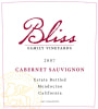 Bliss Cabernet Sauvignon 2007 Front Label